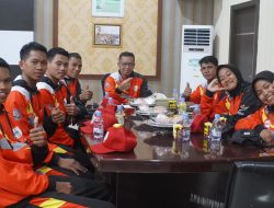 Kadispora Sulbar Safaruddin Sanusi Lepas Tim Bola Voli Pantai ke Pra-PON di Bogor