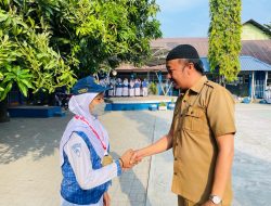 Siswa UPT SPF SMPN 24 Makassar Raih Juara 1 Female Kyorugi Cadet Bali Taekwondo International Championship 2023