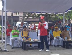 Polres Loteng amankan Lomba Gerak Jalan HUT Kabupaten Lombok Tengah Ke- 78 Tahun 2023