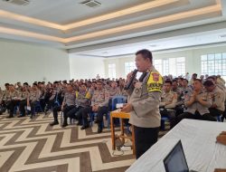 Polres Lombok Tengah Gelar Latihan Pra Operasi Pemilu 2024