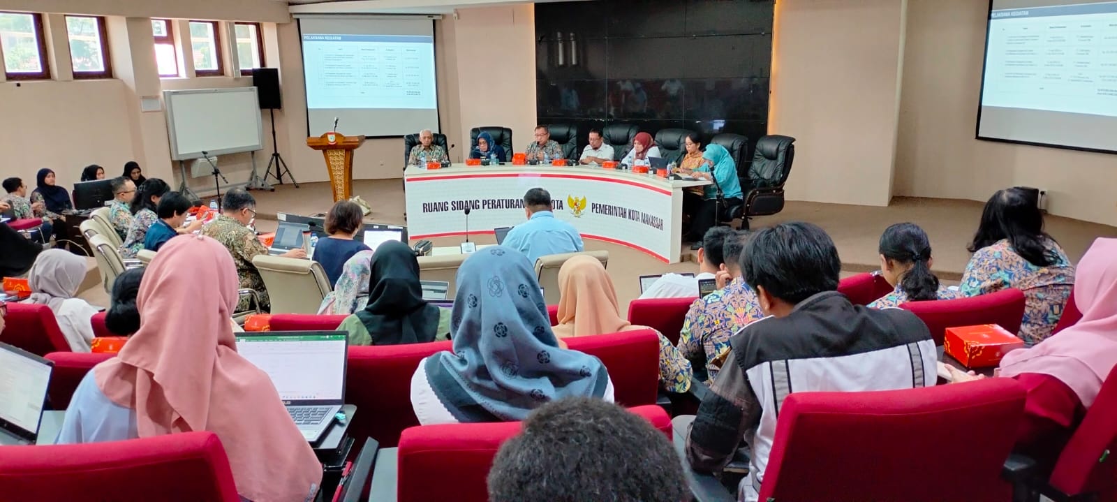 Sekda Makassar Pimpin Rapat Review Mission ADB Proyek MSMIP IPAL Losari - BN Nasional