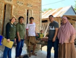 Upaya Turunkan Angka Stunting, Dinas DTPHP Kembali Salurkan Bantuan Bahan Pangan di Papalang dan Kalukku