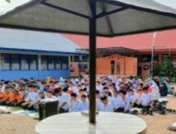 Jum’at Ibadah, Siswa UPT SPF SDI Perumnas Makassar Gelar Shalat Dhuha Bersama