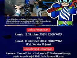 Distribusi Air PDAM Makassar Terganggu, Perbaikan Pipa di Tanjung Bunga Sedang Berlangsung