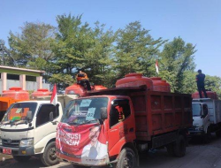 BPBD Siapkan 25 Truck Suplai Air Bersih 8 Kecamatan Di Kota Makssar Salah Satunya Di Kecamatan Biringakanaya