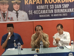 Pagi Ini, Dewan Pendidikan Makassar Rakor dengan Komite Sekolah Se-Kecamatan Biringkanaya Di Kota Makassar