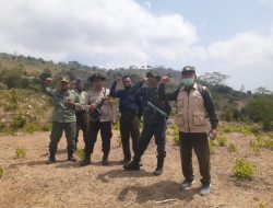 Polsek Prabarda Bersama Dinas Kehutanan Laksanakan Patroli Cegah Karhutla.