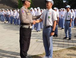Sat Lantas Polres Loteng Laksanakan Sosialisasi Tata Tertib Lalu-lintas Di MAN 1 Lombok Tengah.