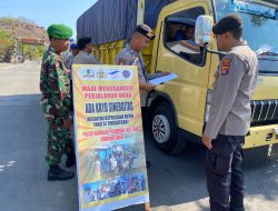 Kapolsek Kawasan Pelabuhan Laut Tano Gelar KRYD Sebagai Antisipasi Tindak Pidana 3C