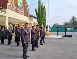 Polres Loteng Gelar Upacara Dalam Rangka Memperingati Hari Pahlawan 10 November.