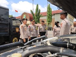 Kapolres Loteng Sambut Kunjungan Tim Supervisi Korsabhara Baharkam Polri