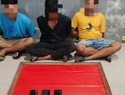 Sat Res Narkoba Polres Loteng amankan Tiga Terduga pelaku Tindak Pidana Narkotika.