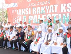 Kapolres Sumbawa Barat Hadiri Aksi Solidaritas Bela Palestina