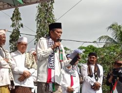 Massa Aksi Bela Palestina Tumpah Ruah Padati Alun Alun Tastura Lombok Tengah