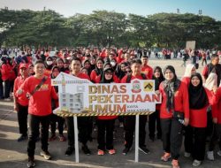 HUT Korpri ke-52, Kadis PU Zuhaelsi Zubir Pimpin Langsung Kontingen Porseni Dinas PU Makassar