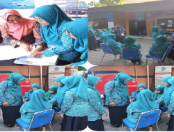 Ketua TP PKK Kecamatan Ujung Tanah Kota Makassar Tekankan Tertib Adminstrasi Saat Mengunjungi 9 Kelurahan