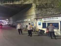 Polsek Ujung Tanah Gencarkan Patroli Wilayah Yurisdiksi Guna Menjaga Kamtibmas Pemilu 2024