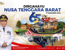 Selamat Ulang Tahun Provinsi NTB