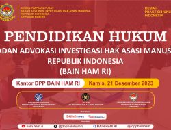 Puluhan Aktifis Daftar Pendidikan Hukum BAIN HAM RI Di Makassar