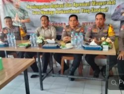 Camat Ujung Pandang Gelar Jumat Curhat bersama Kasubdit Bhabinkamtibmas Polda Sulsel