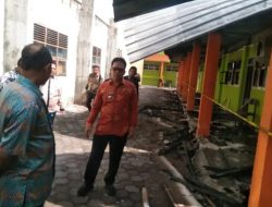 Camat Rappocini Cek Langsung Ke Lokasi MAN 1 Makassar, Pasca Kebakaran
