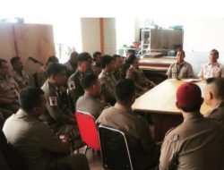 Kasatpol PP Makassar Gelar Rapat koordinasi internal
