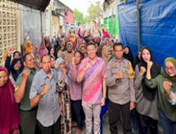 Pantau Pelaksanaan APBD Sulsel di Maccini Parang, Edward Horas Ajak Warga Bersama Kawal Pembangunan