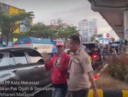 Satpol PP Bina Pak Ogah