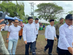 Camat Makassar Menghadiri “Gerakan Pangan Murah’’