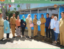 Kelurahan Pisang Utara Bersama DLH Makassar Melakukan Kegiatan Edukasi Sampah