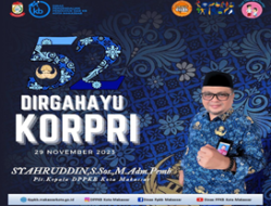 PLT DPPKB Makassar, Ucapkan Selamat Hari KORPRI ke-52