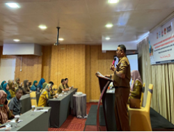 Kadis DPPKB Kota Makassar dalam Penguatan Program Keluarga Berencana
