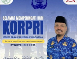 Kepala DKP Makassar Ucapkan Selamat HUT KORPRI ke-52