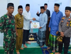 DKP Makassar Beri  Bantuan Hibah kepada Masjid Babussalam Karunrung