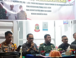 Plt Camat Makassar Hadir Dalam Acara Deklarasi Pemilu Damai di Posko Kontainer