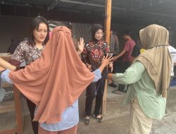 Pelipatan Surat Suara Pemilu di Gudang Logistik KPU Lombok Utara di Jaga Ketat Polres Lombok Utara