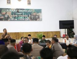 Sinergitas Pemkot Makassar, TNI, dan Masyarakat: Dialog Bersama dalam Mendukung Pemilu Damai