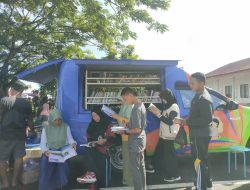 Tingkatkan Minat Baca Masyarakat, DPKD Sulbar Sediakan Layanan Perpustakaan Keliling di CFD