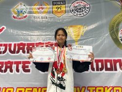 Tiga Siswa UPT SPF SMPN 5 Makassar Raih Prestasi Gemilang di ajang Karaktako dan Piala Pemprov Sulsel