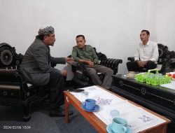Monitoring Kesiapan Pemilu 2024 Ketua Komisi I DPRD Loteng Silaturahmi ke KPUD