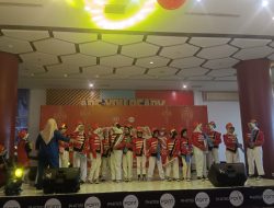 UPT SPF SDN Beroanging Raih Juara Pertama Lomba Drumband di Ajang Marching Band Competition