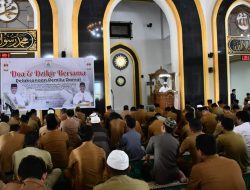 Kabag Umum dan Keuangan Sekwan DPRD Sulbar Hadiri Dzikir dan Doa Bersama Mewujudkan Pemilu Damai 2024 di Masjid Baitul Anwar