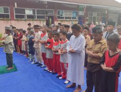 Jumat Ibadah, UPT SPF SDN Maradekaya II Makassar Gelar Sholat Dhuha Bersama