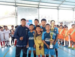 Siswa UPT SPF SDN Maradekaya II Makassar Meraih Juara Harapan 2 Turnamen Futsal di SD PAM
