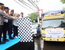 Wali Kota Danny Lepas Pendistribusian 40 Ton Bantuan Pangan Beras Pemerintah di Makassar