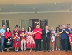 Danny Pomanto-Rudianto Lallo Hadiri Open House Pengacara Kondang Lucas