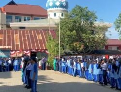 Siswa UPT SPF SMPN 52 Makassar Sukseskan Apel Pelajar