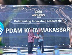 Dirut PDAM Makassar Beni Iskandar Kembali Meraih Penghargaan Outstanding Innovation Leadership