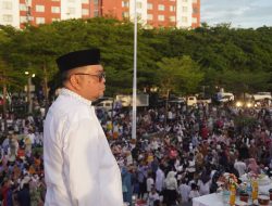 Ribuan Anak Yatim Sambut Suasana Berbuka Puasa Bersama DPPKB dan Pemkot Makassar