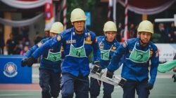 Damkar Makassar Raih Juara di Skill Competition Fire and Rescue Indonesia 2024